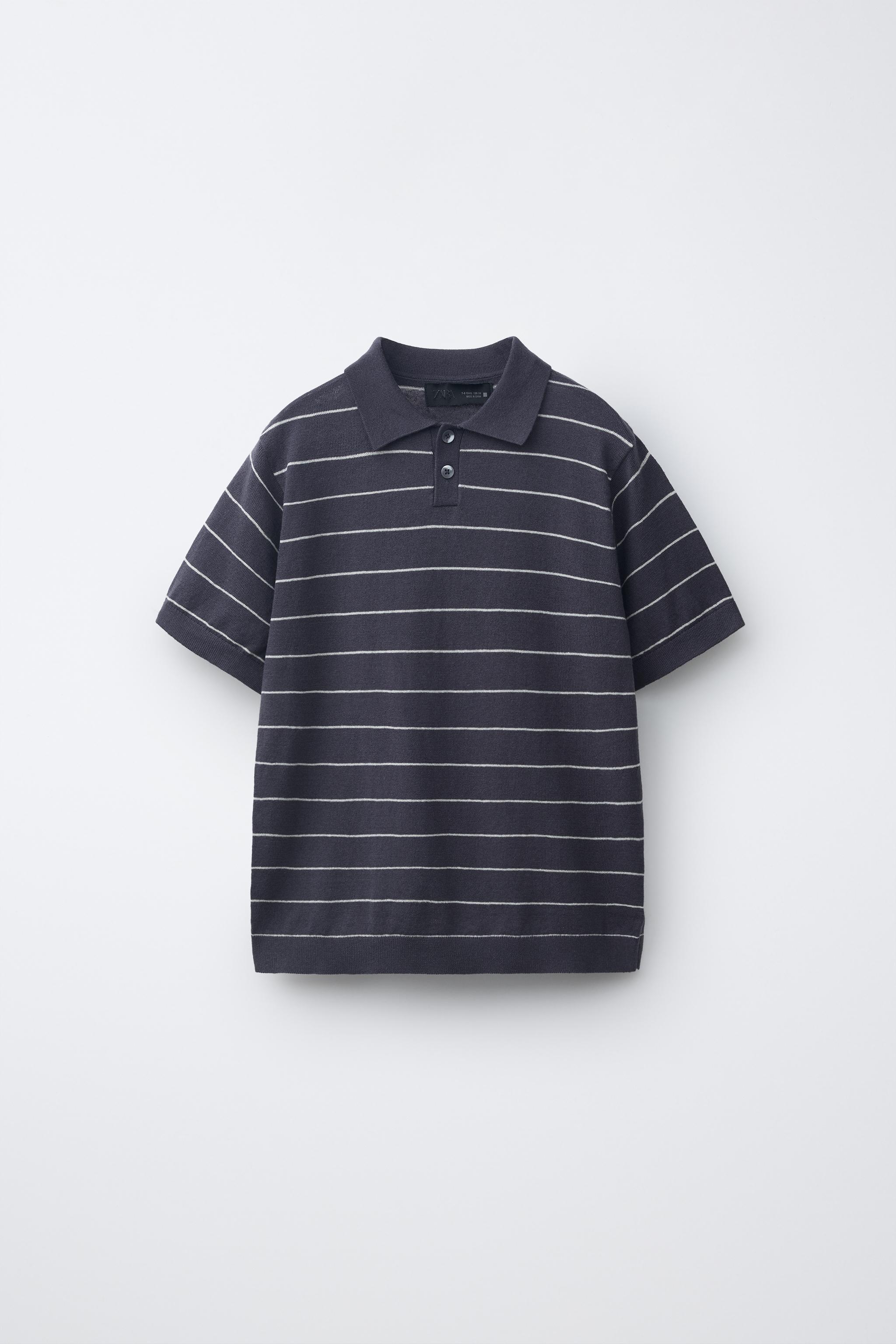 POLO EN COTON ET LIN